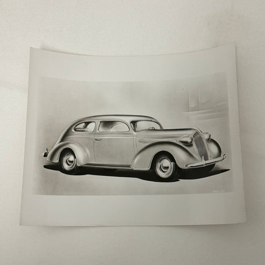 1937 Plymouth Car Photo Photograph Vintage Automobile