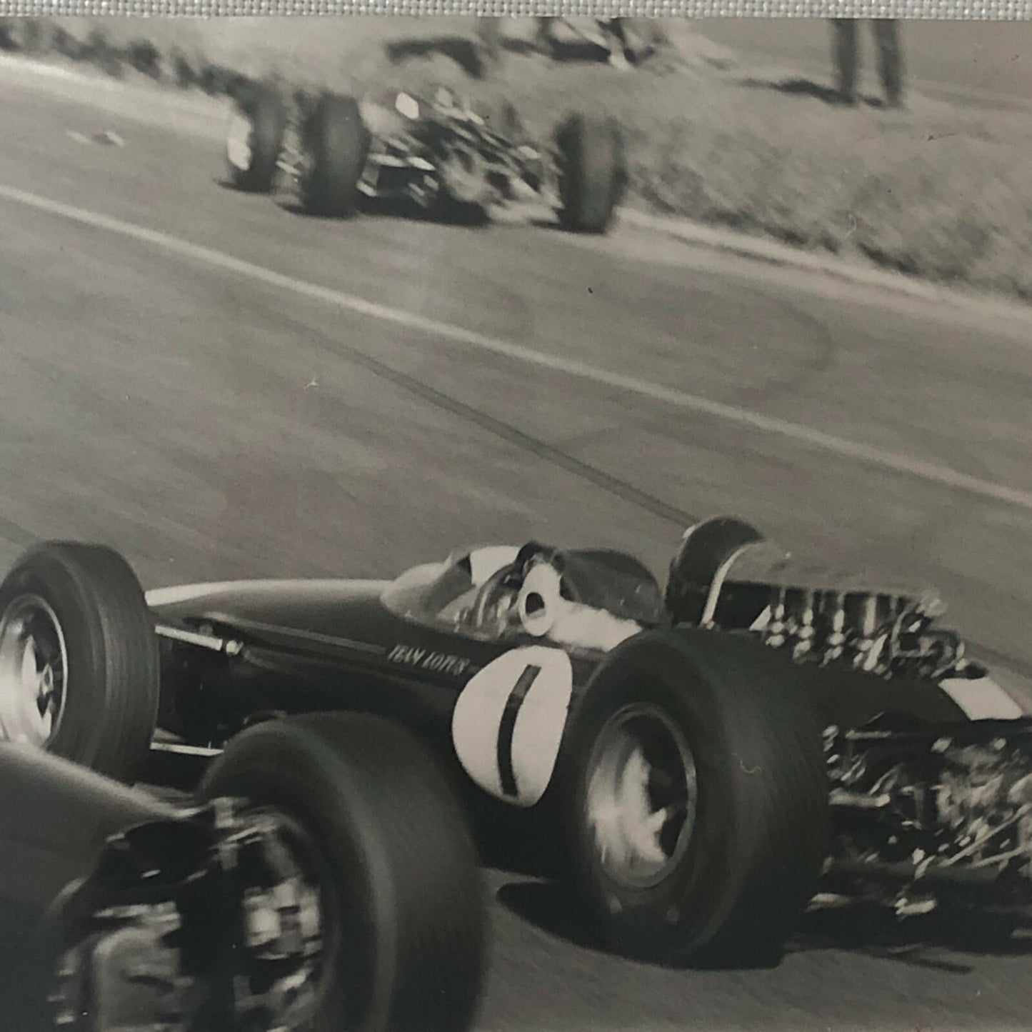 Vintage Car Racing Photo Photograph - Jack Brabham Grand Prix Bernard Cahier
