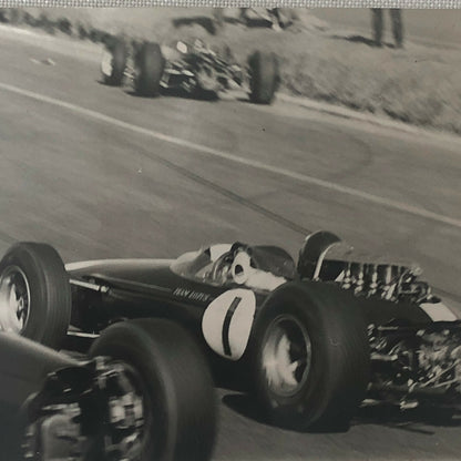Vintage Car Racing Photo Photograph - Jack Brabham Grand Prix Bernard Cahier