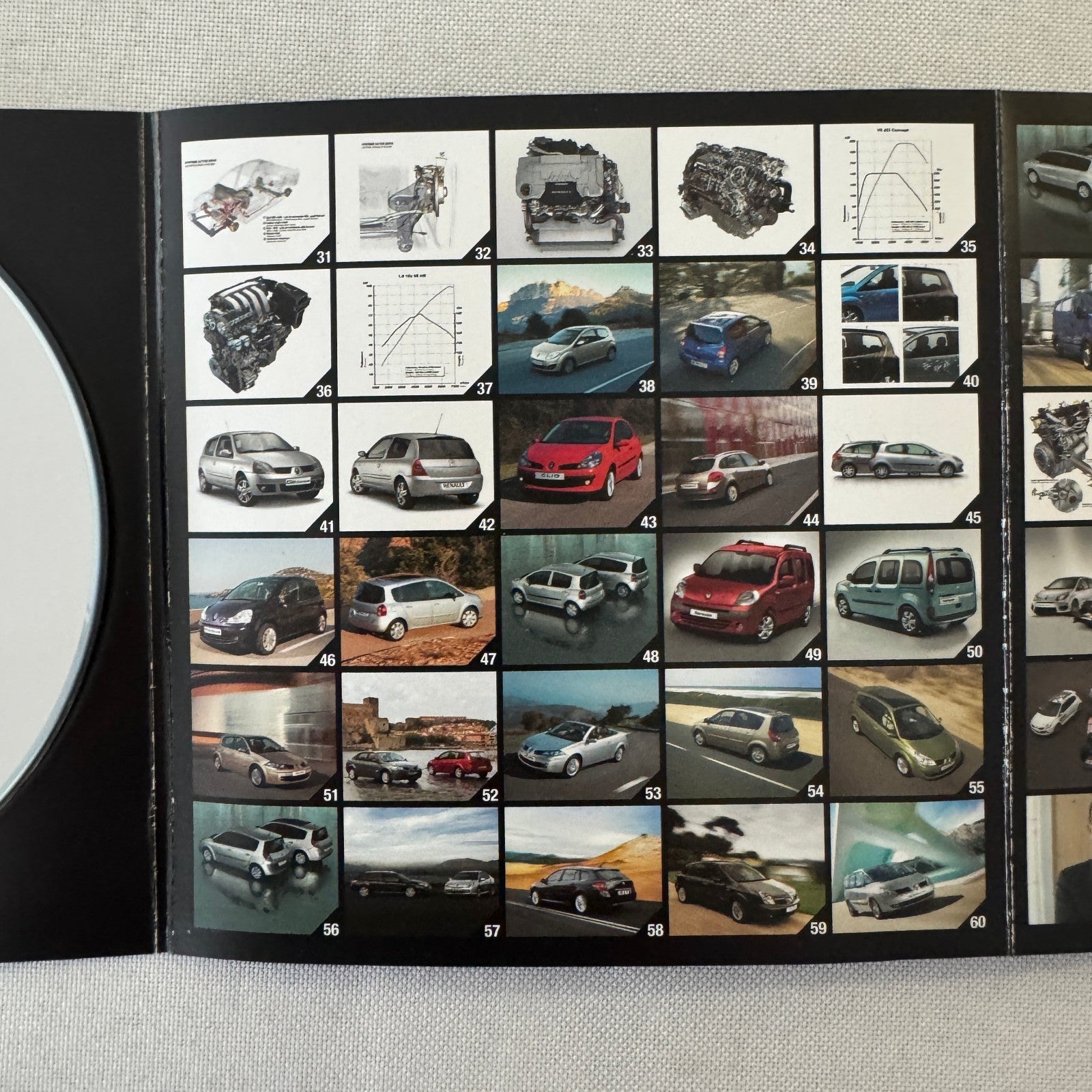 2008 Renault Geneva Autoshow Program Photo CD Twingo Kangoo Laguna GERMAN