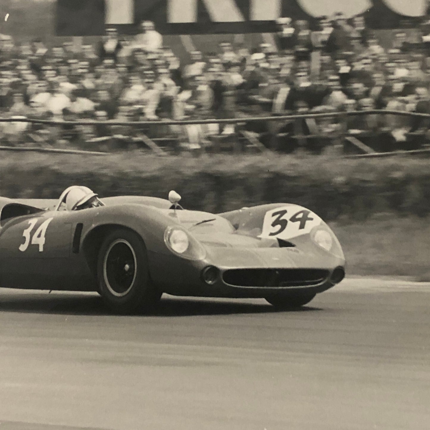 Vintage Racing Car Photo Photograph Print John Surtees Lola 1965