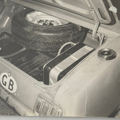 Vintage Ford Mustang Photo Car Bernard Cahier Racing Tour de France