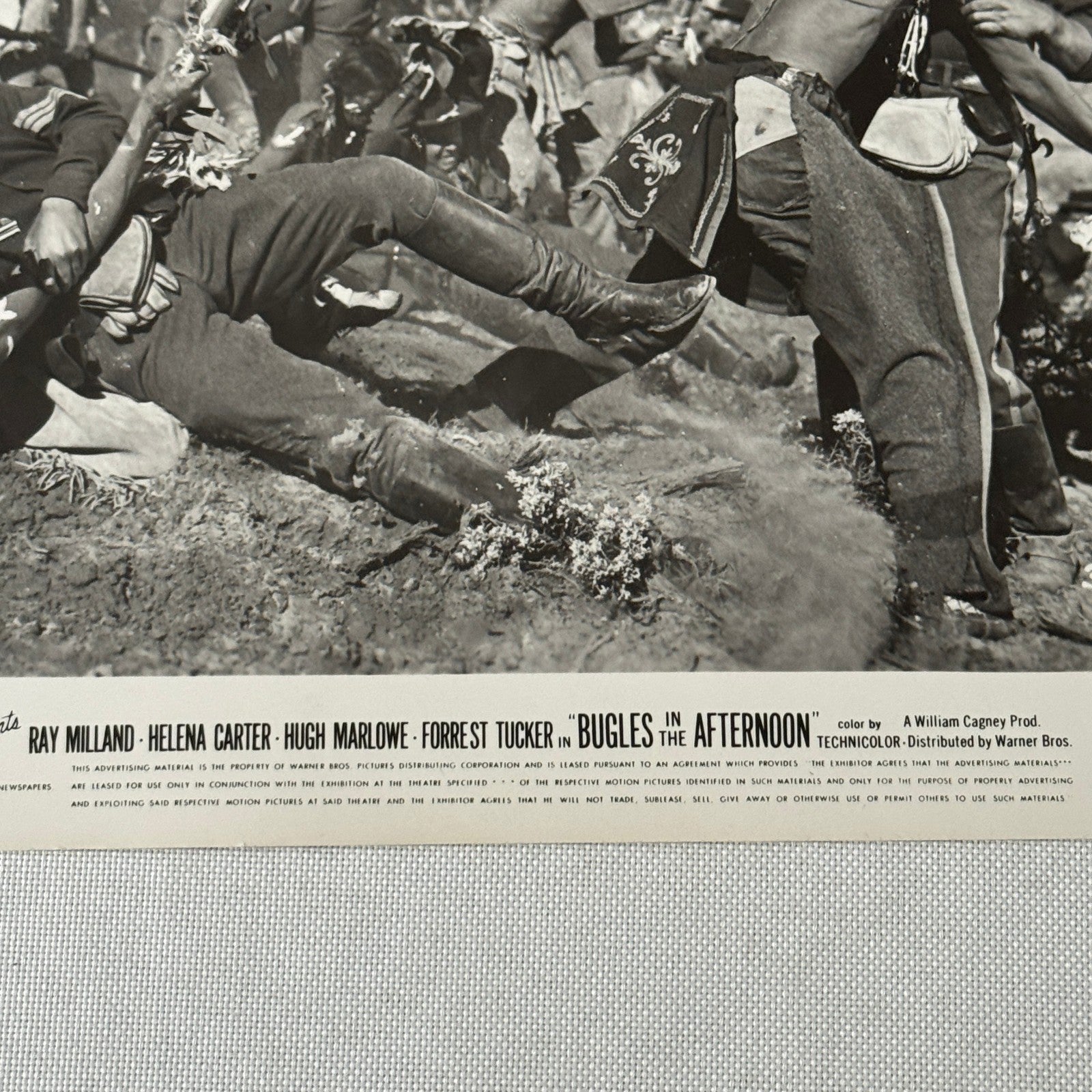 Vintage Movie Still Press Photo Photograph Bugles in the Afternoon