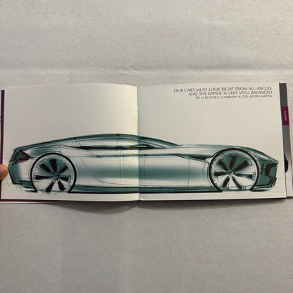 Aston Martin Rapide Car Press Kit Brochure with Photo CD DB9 DBR9 V8 Vantage