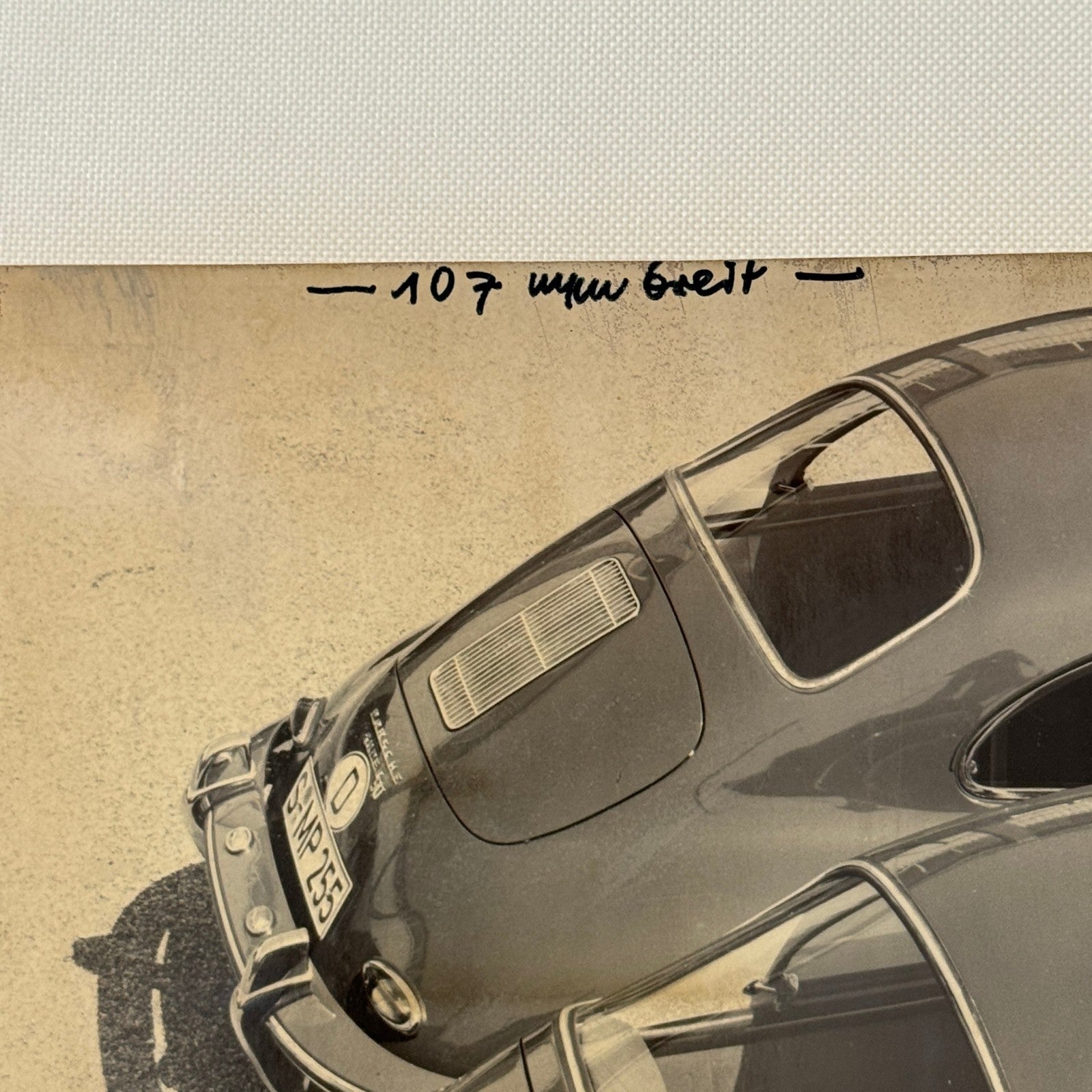 Vintage Porsche 356 Car Photo Photograph Print