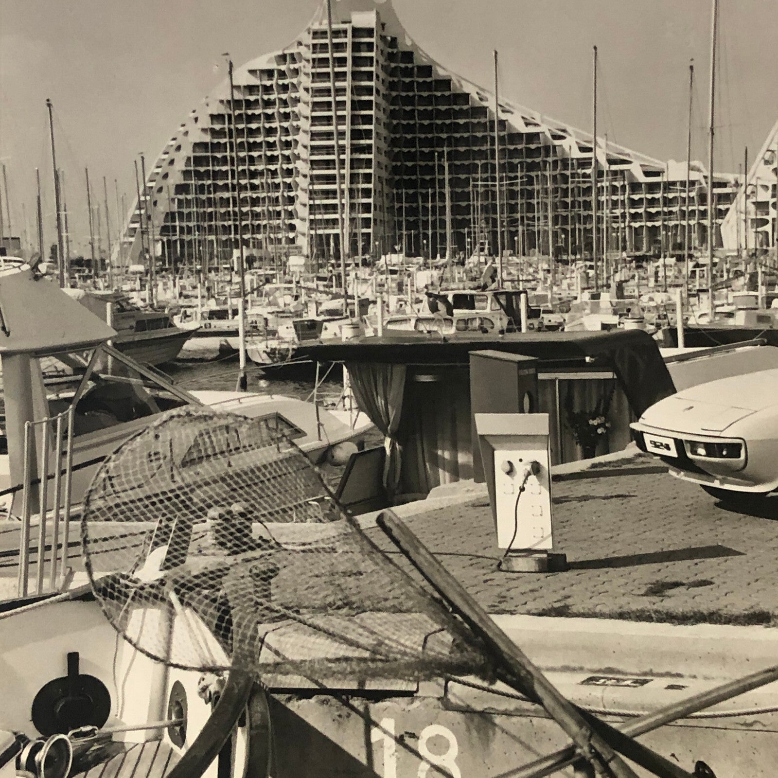 Vintage Porsche 924 Coupe Factory Werkfoto Press Photo Photograph