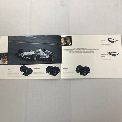 2001 BMW Williams F1 Team Collection Clothing and Lifestyle Accessories Brochure