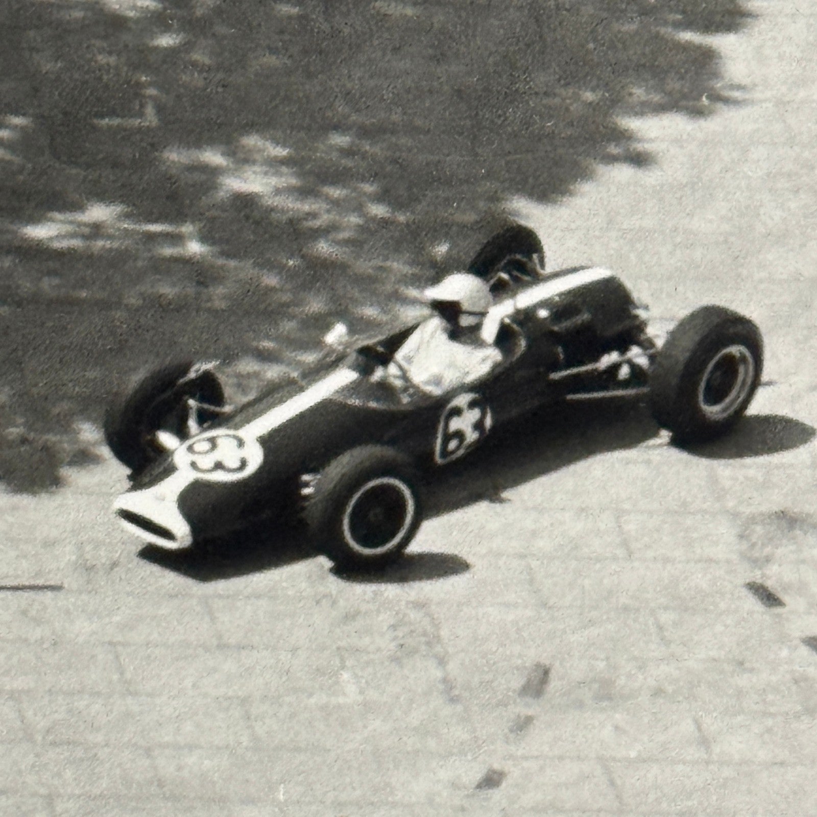 Vintage Racing Photo Photograph 1965 Monaco Grand Prix Race Autocar Magazine