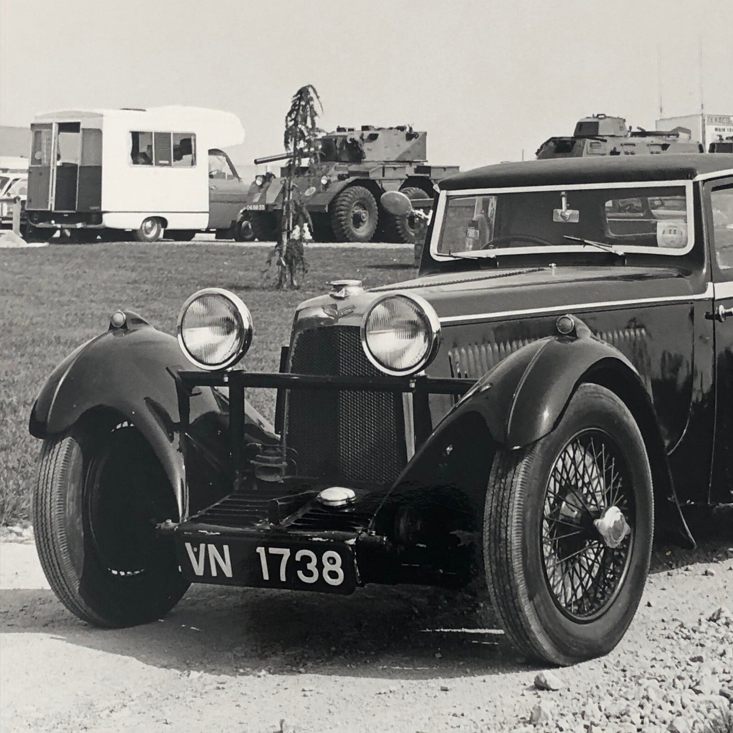 Vintage Aston Martin Car Photo Photograph Print 
