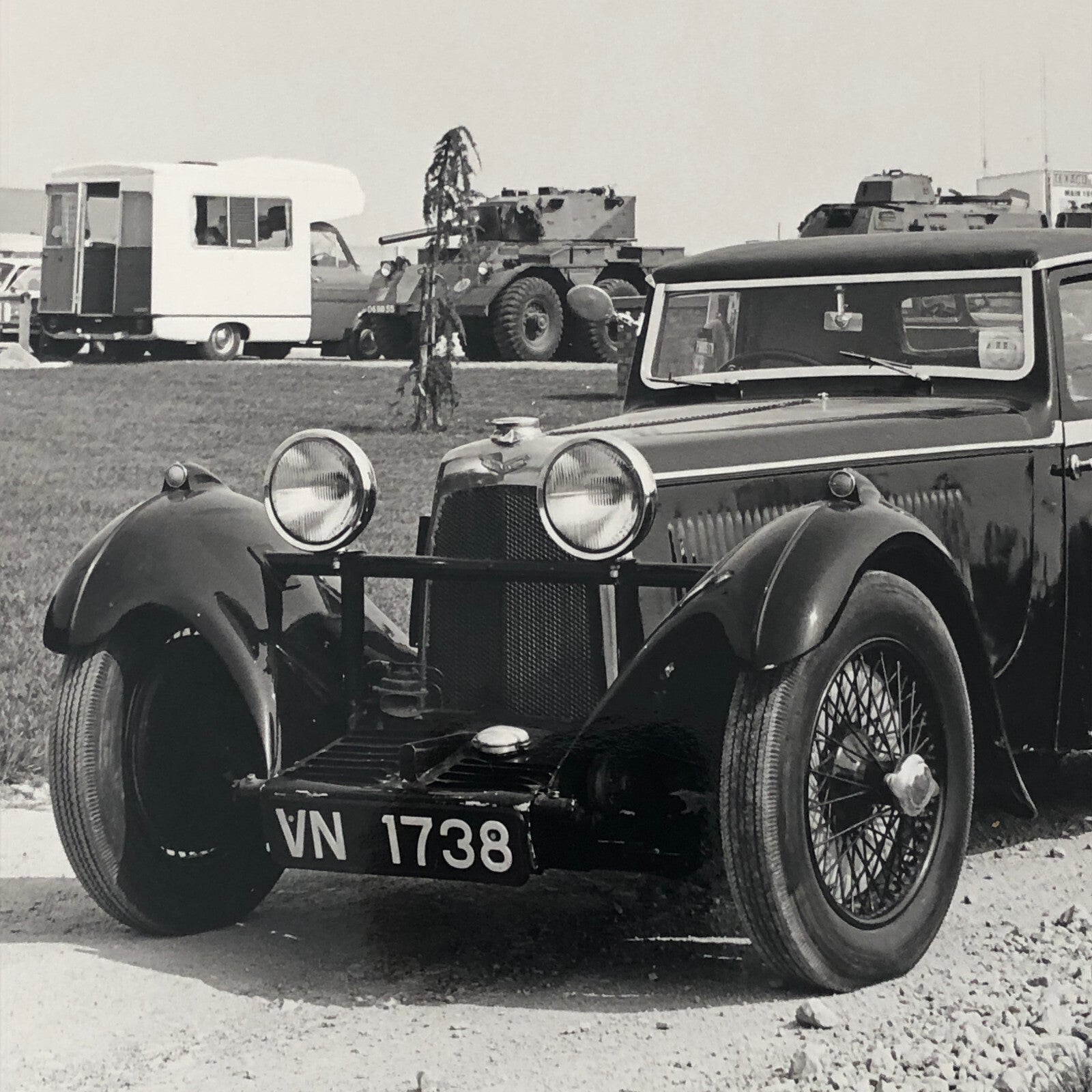Vintage Aston Martin Car Photo Photograph Print 