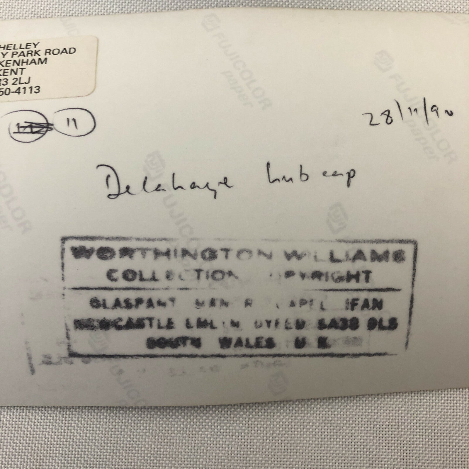 Vintage Delahaye Car Barn Find Junk Yard Part Photo Photograph Lot of 12