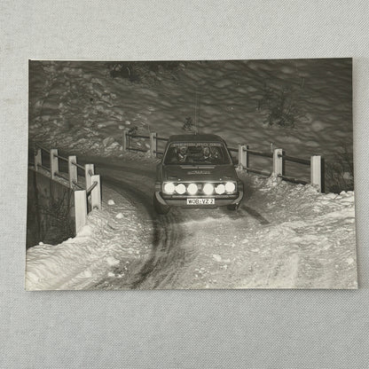 1980 Rallye Monte Carlo Press Photo Photograph DPPI Volkswagen VW Golf GTi