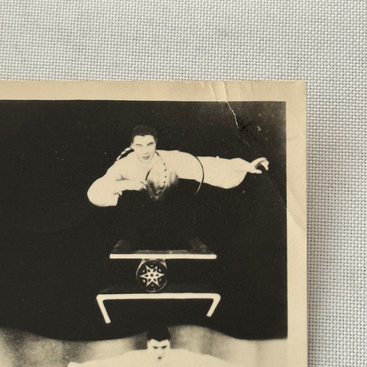 Vintage Circus Juggling Acrobat Act Fred Wolmin and Partner Photo Photograph