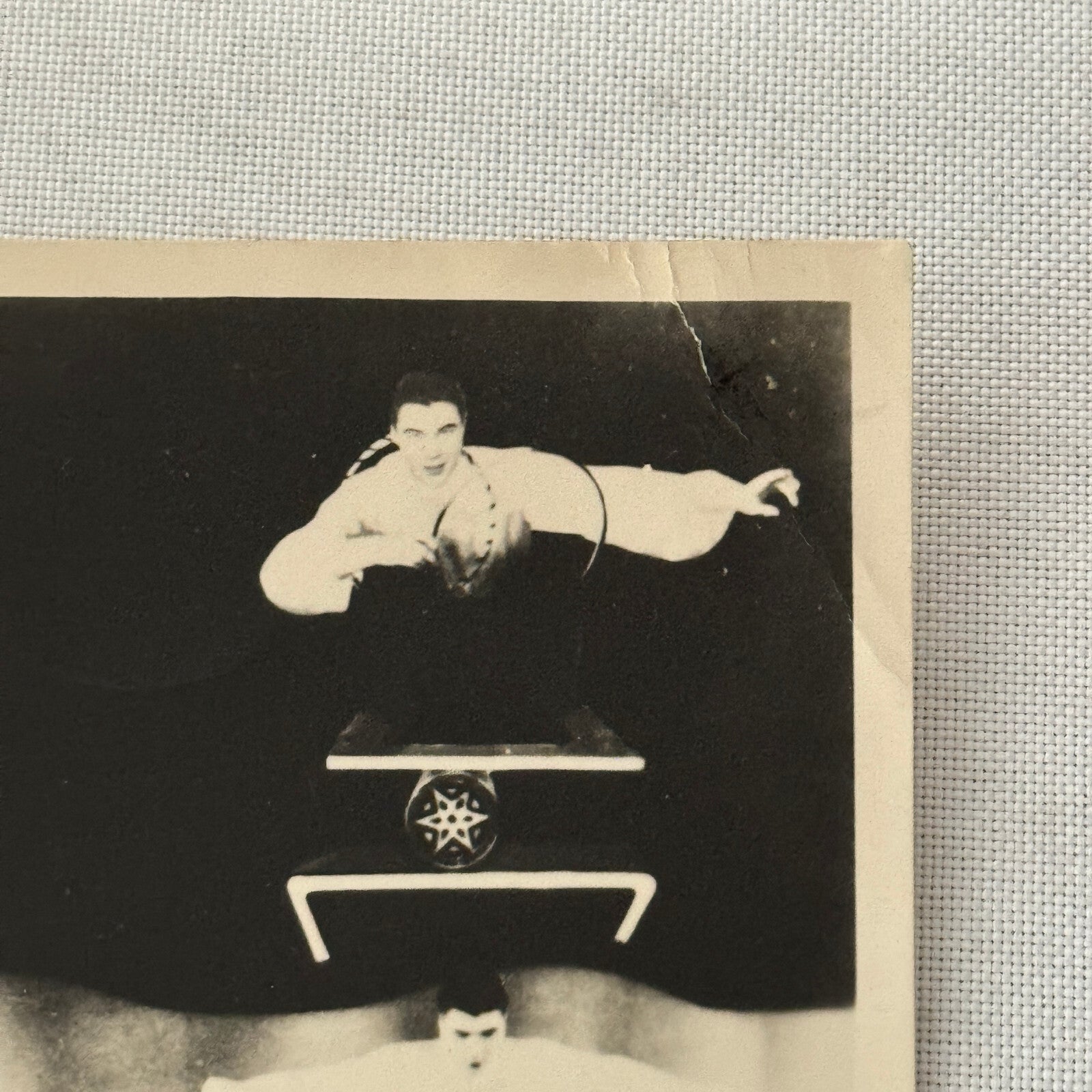 Vintage Circus Juggling Acrobat Act Fred Wolmin and Partner Photo Photograph