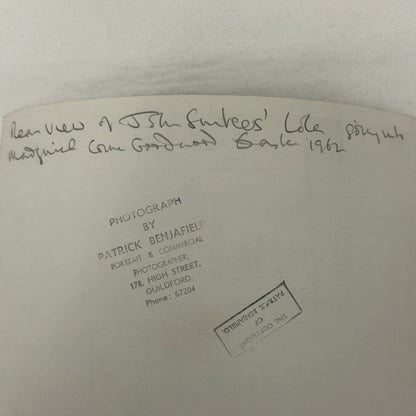 Vintage Racing Photo John Surtees Goodwood 1962 Lola Car Photograph Motorsport