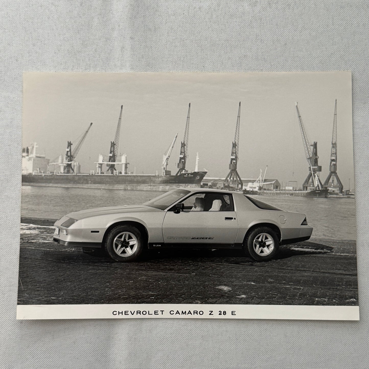 Chevrolet Camaro Z28 E Factory Press Publicity Photo Photograph Print Chevy