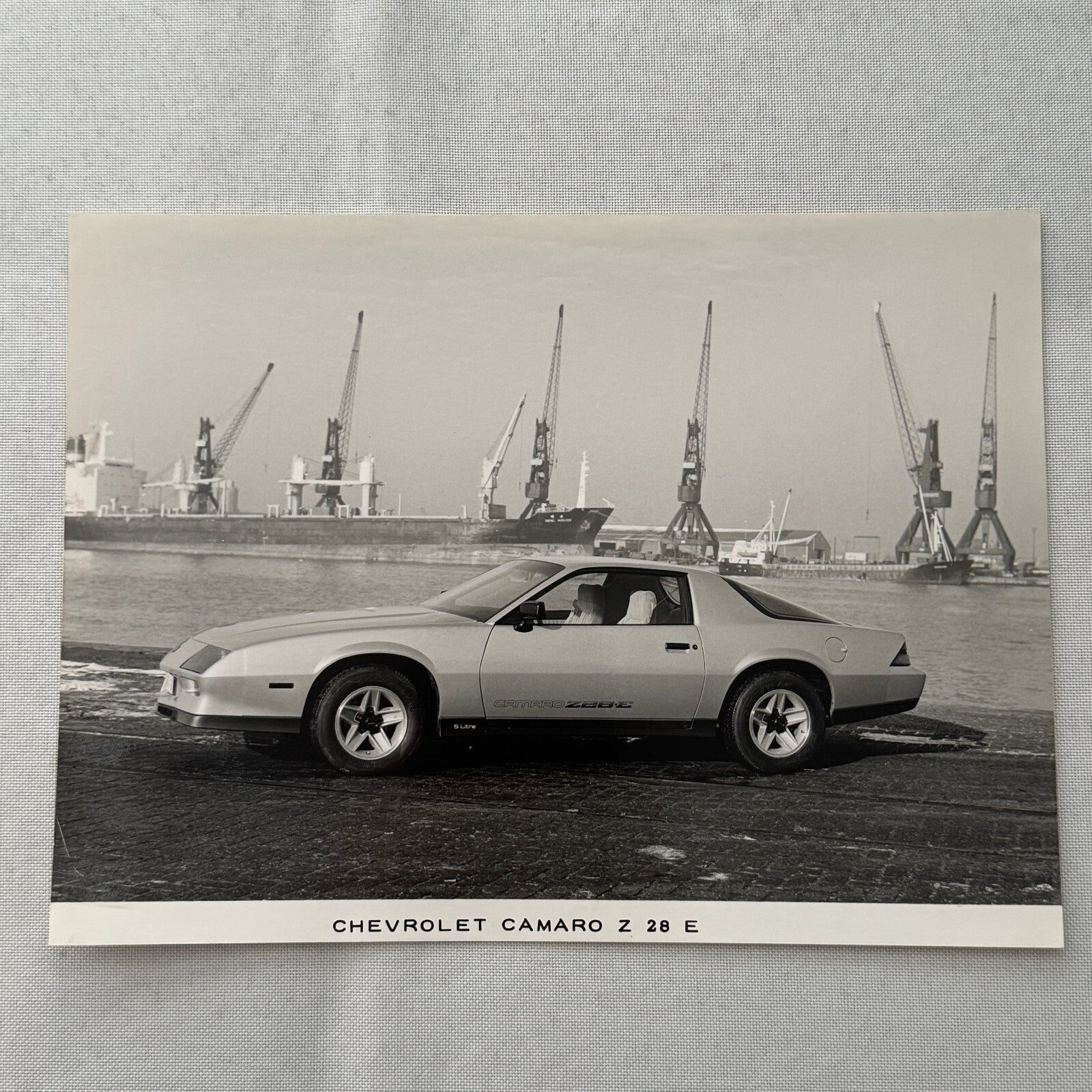 Chevrolet Camaro Z28 E Factory Press Publicity Photo Photograph Print Chevy