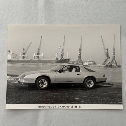 Chevrolet Camaro Z28 E Factory Press Publicity Photo Photograph Print Chevy