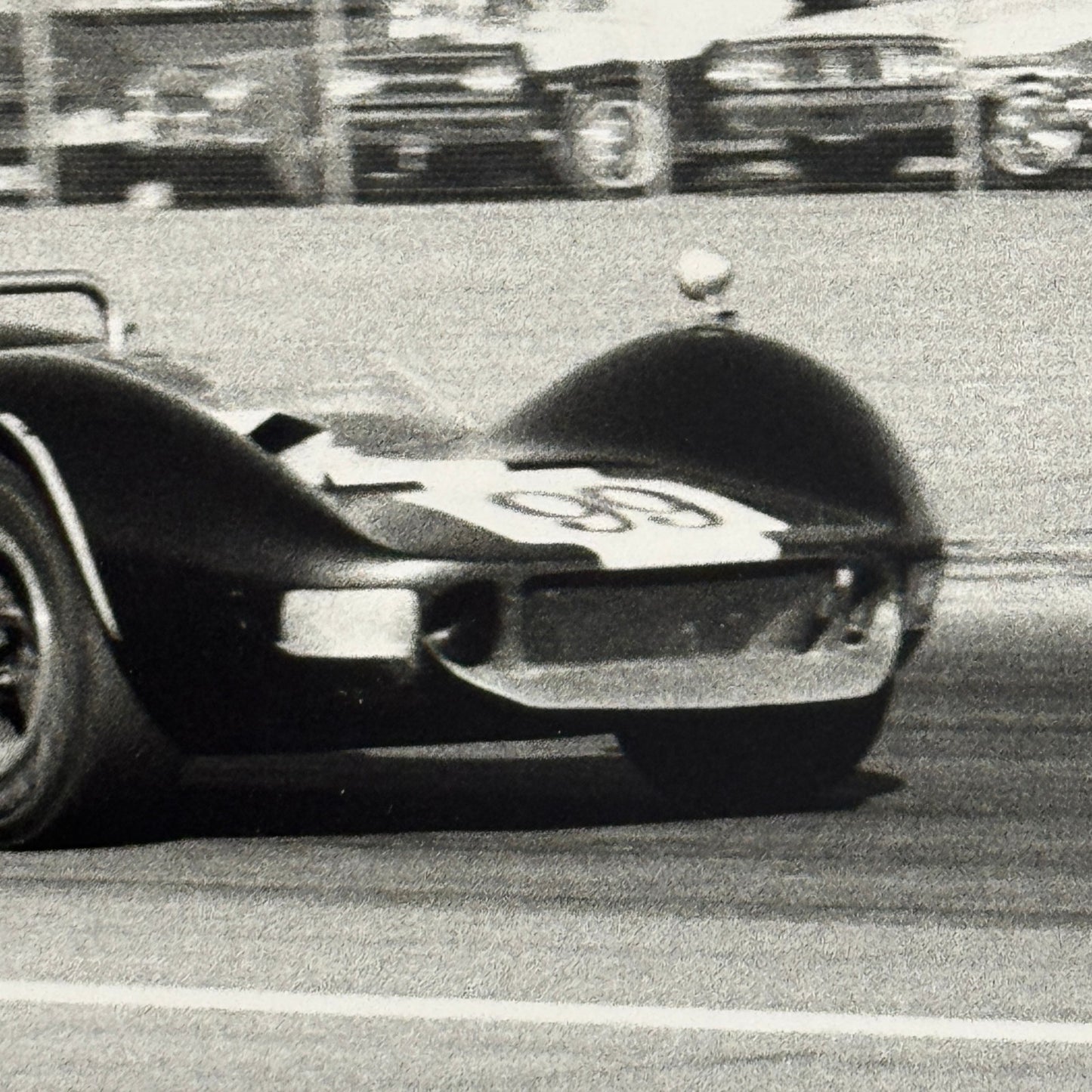 Vintage Racing Photo Lola T70 Car Motorsport Can Am CanAM MODERN PRINT