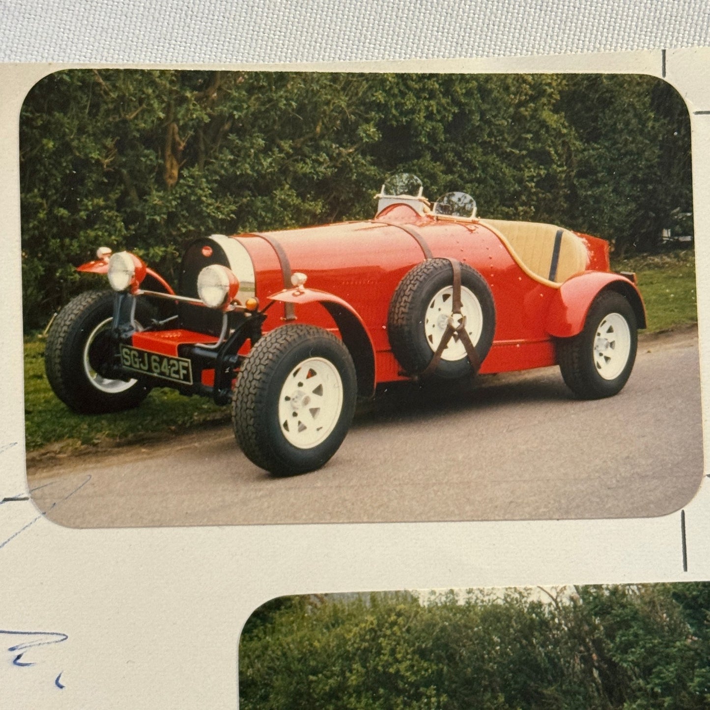 Bugatti Kit Car Replica Volkswagen VW Based Photo Photograph Print Lot 4 Vintage