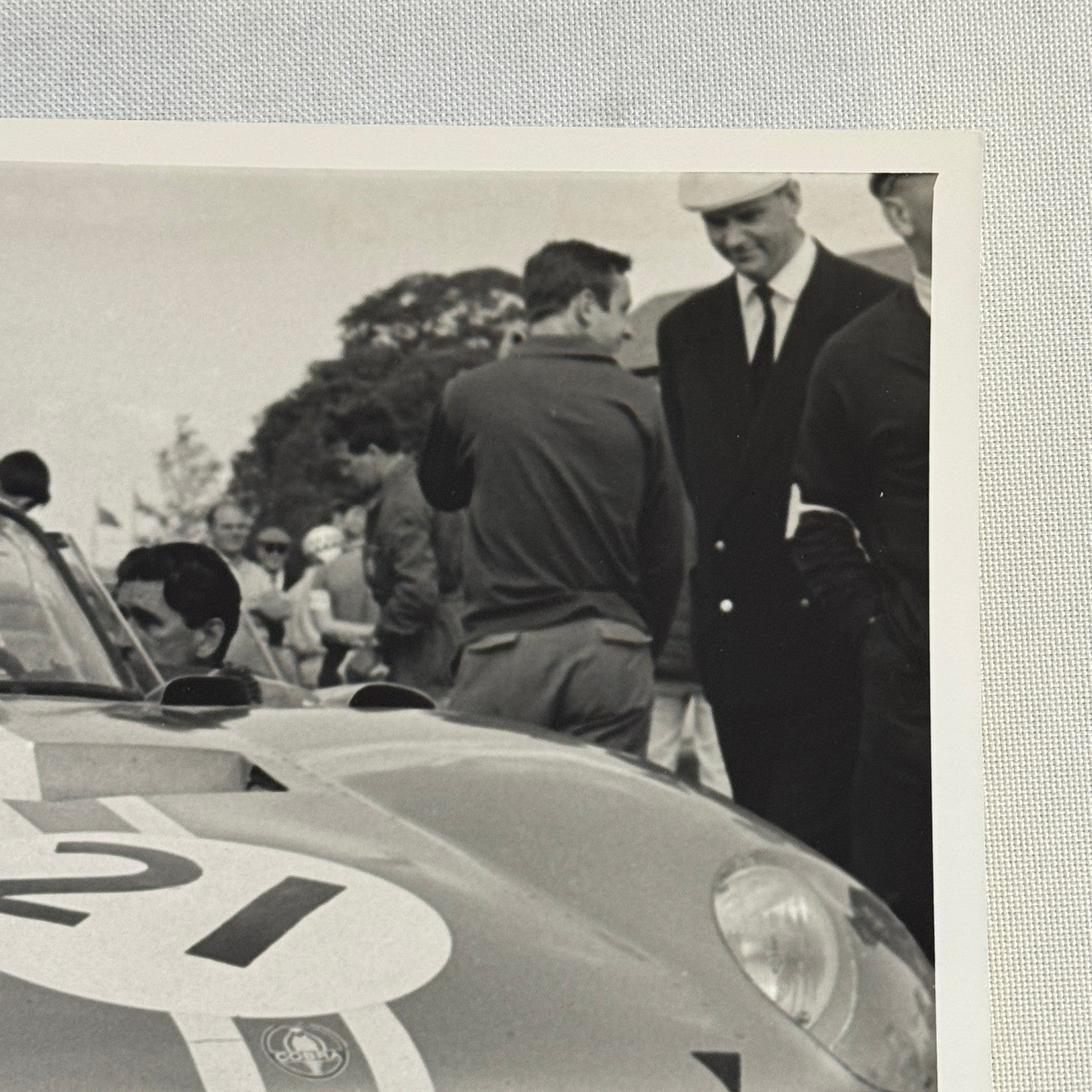 Vintage Racing Photo Photograph Dan Gurney Goodwood Cobra Daytona Modern Print