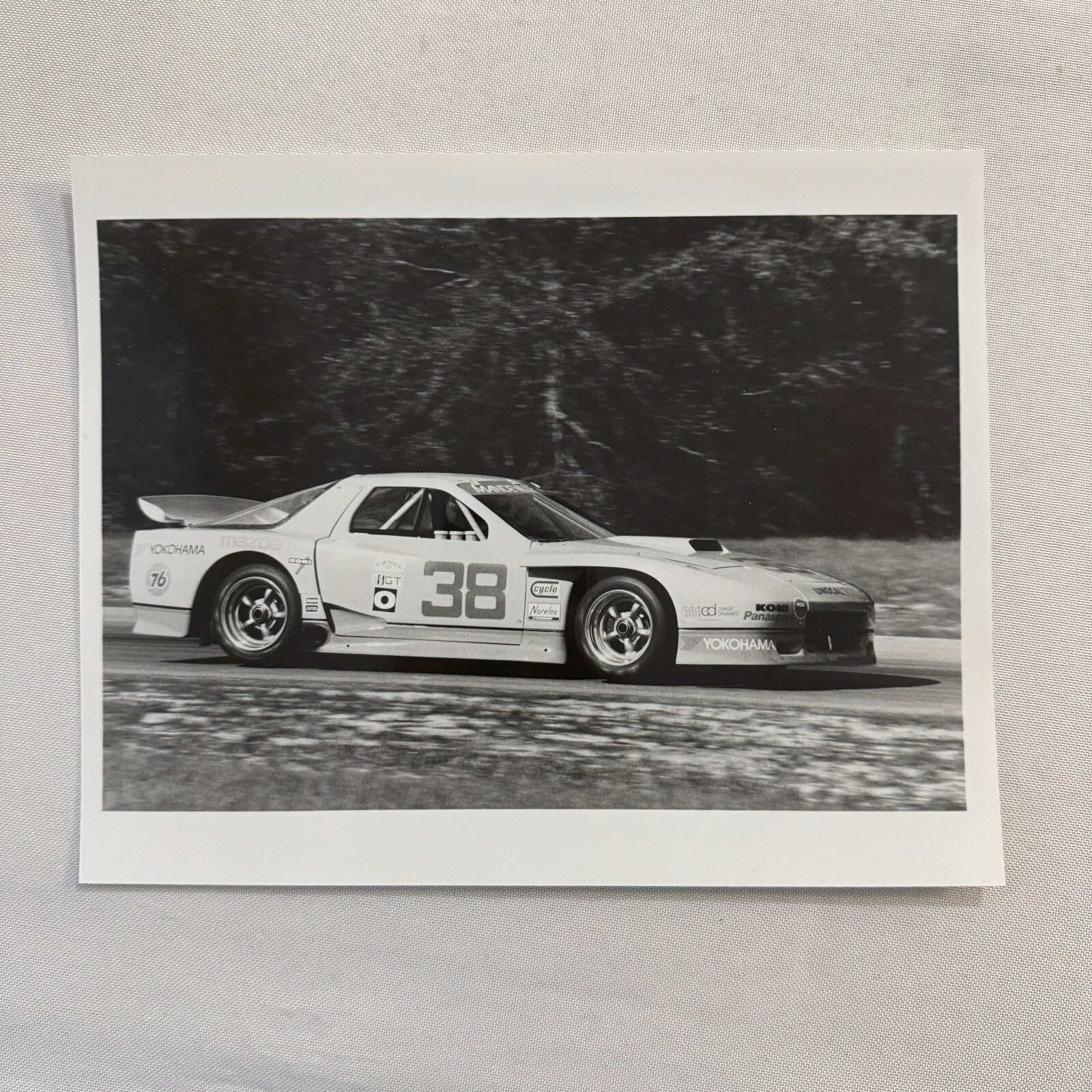 1986 Mazda RX-7 Racing Press Kit Brochure Photos Camel GT