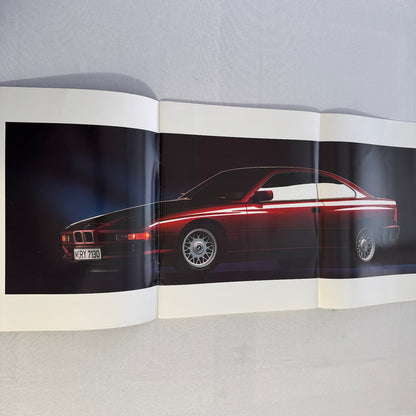 1990 BMW 850i Brochure Catalog BMW 8 Series BMW 850 Colour & Upholstery Lot 2x