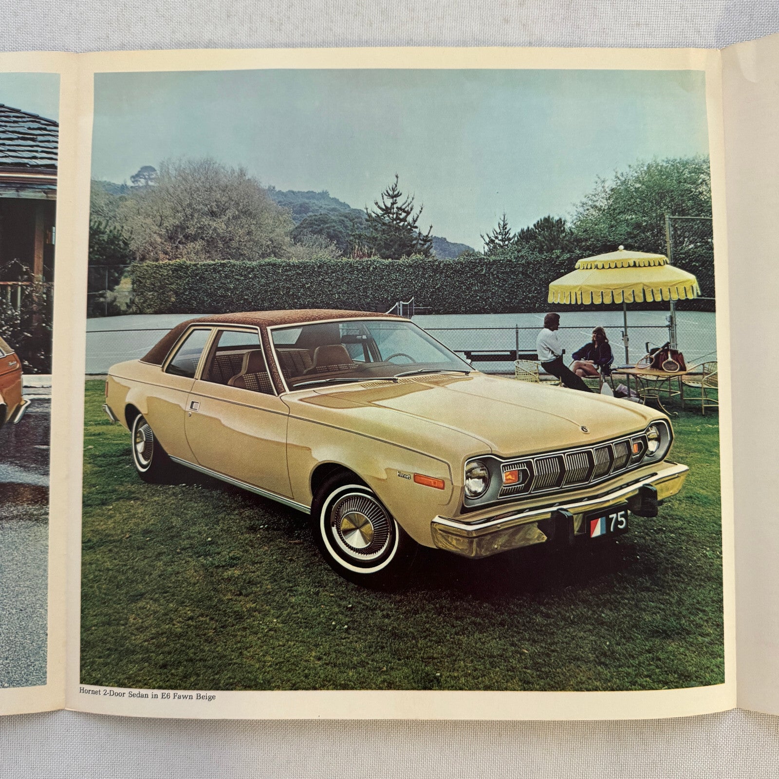 1975 AMC Hornet Car Sales Brochure Catalog American Motors Hornet Advertising