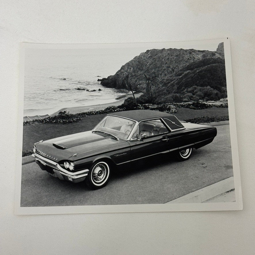 Vintage 1964 Ford Thunderbird Car Automobile Photo Photograph Modern Print