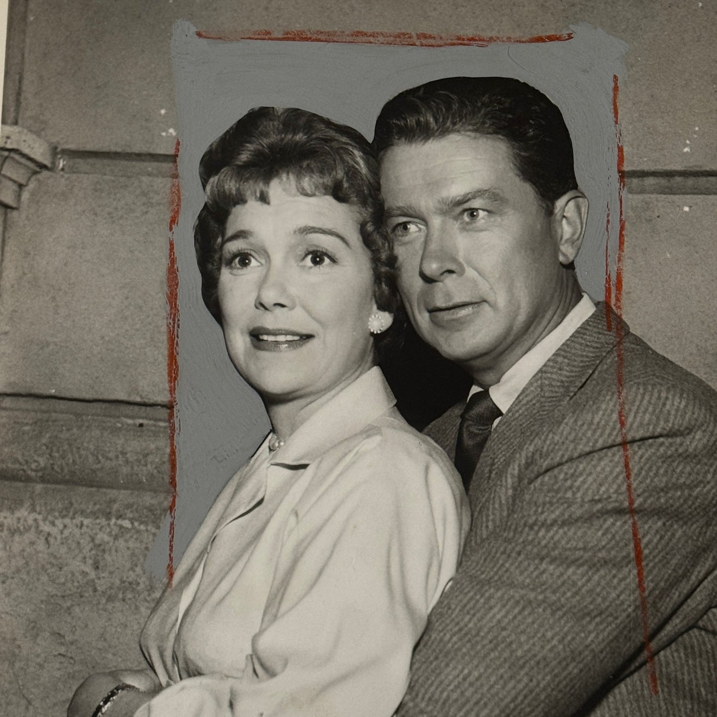 Vintage Movie Press Photo Photograph Jane Wyman Albert Haskell