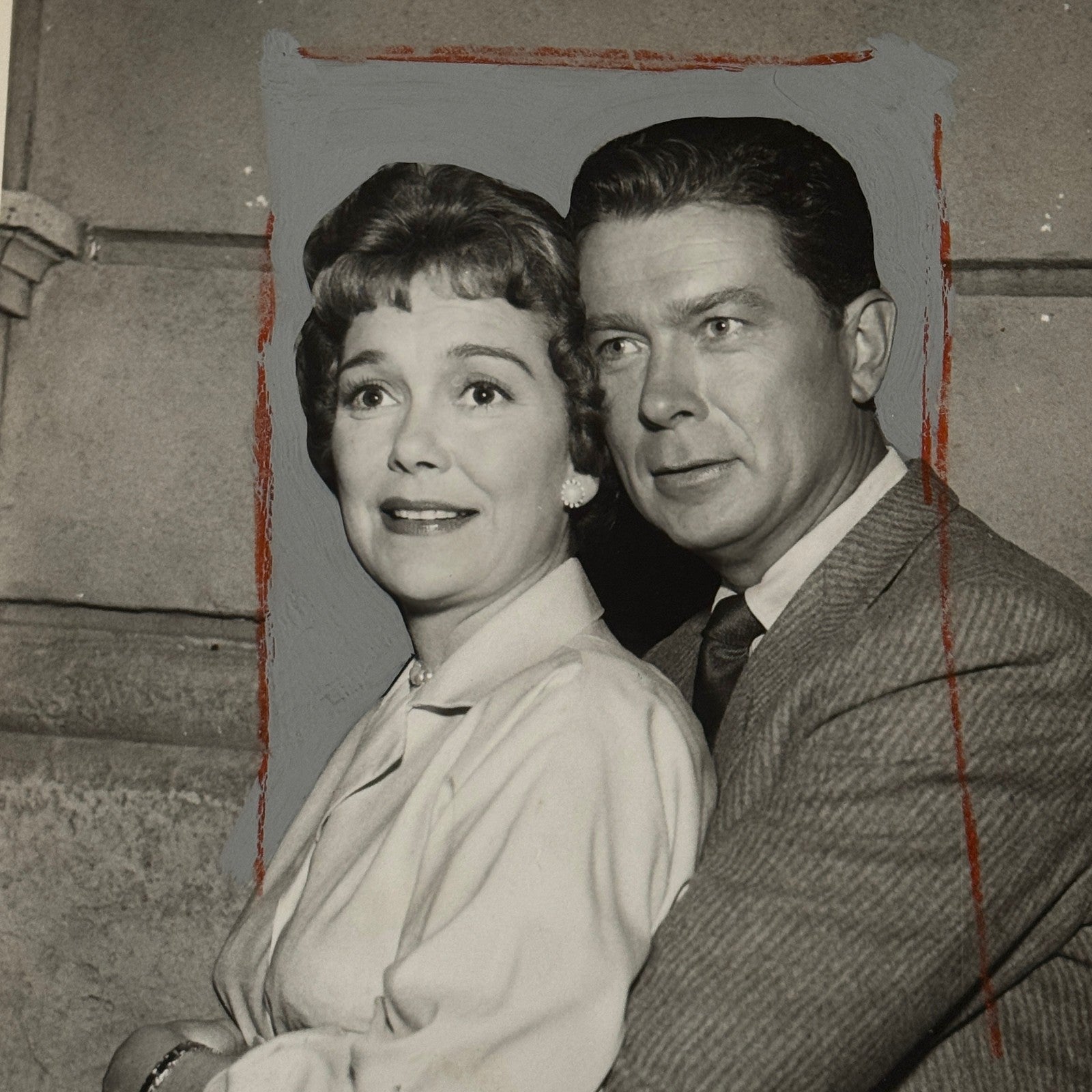 Vintage Movie Press Photo Photograph Jane Wyman Albert Haskell