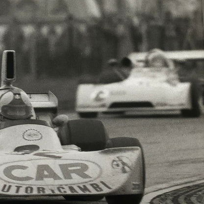 Vintage 1975 Formula 2 F2 Racing Photo Photograph Hockenheim Grand Prix Cars 