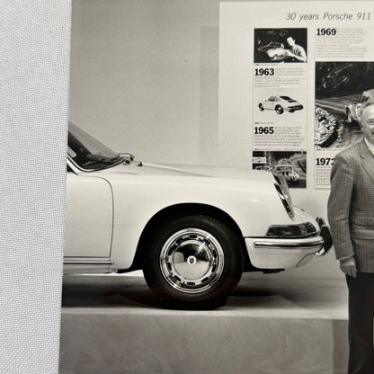 Porsche Factory Press Photo Photograph Porsche 911 Dr Ferdinand Porsche