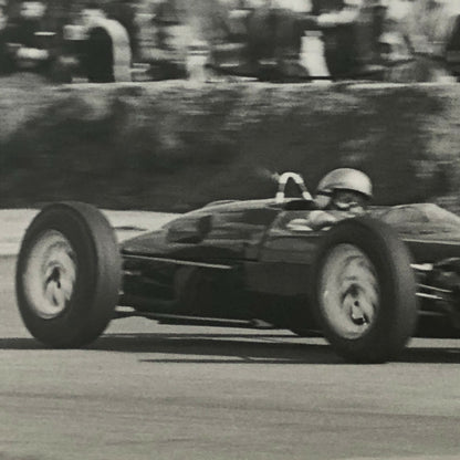 Vintage Car Racing Photo Photograph Print 