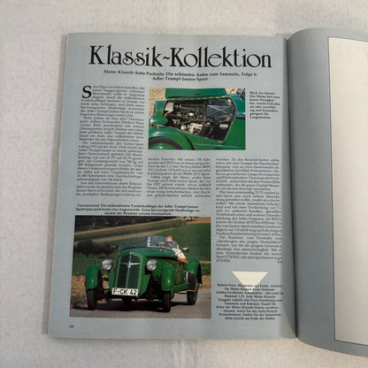 1935 Adler Trumpf Junior Sport Car Illustration Art Drawing Hand Drawn Vintage