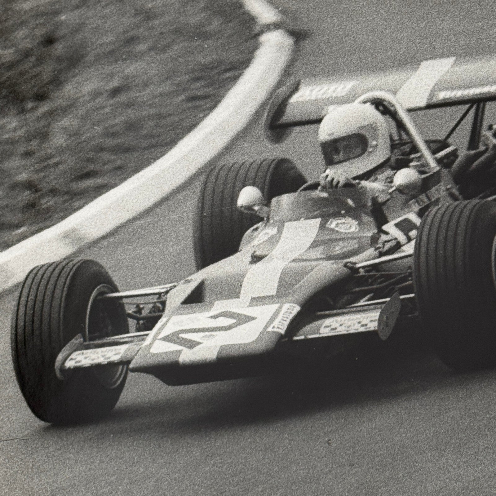 Vintage Racing Car Photo Photograph Print Eugen Beck Photo Germany