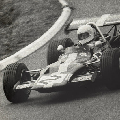 Vintage Racing Car Photo Photograph Print Eugen Beck Photo Germany