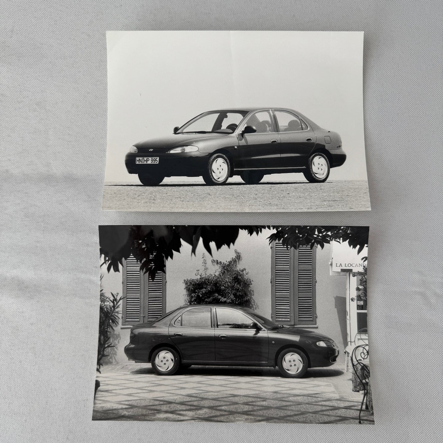 1996 Hyundai Car Press Kit S-Coupe S Coupe Sonata Lantra Accent H100 GERMAN