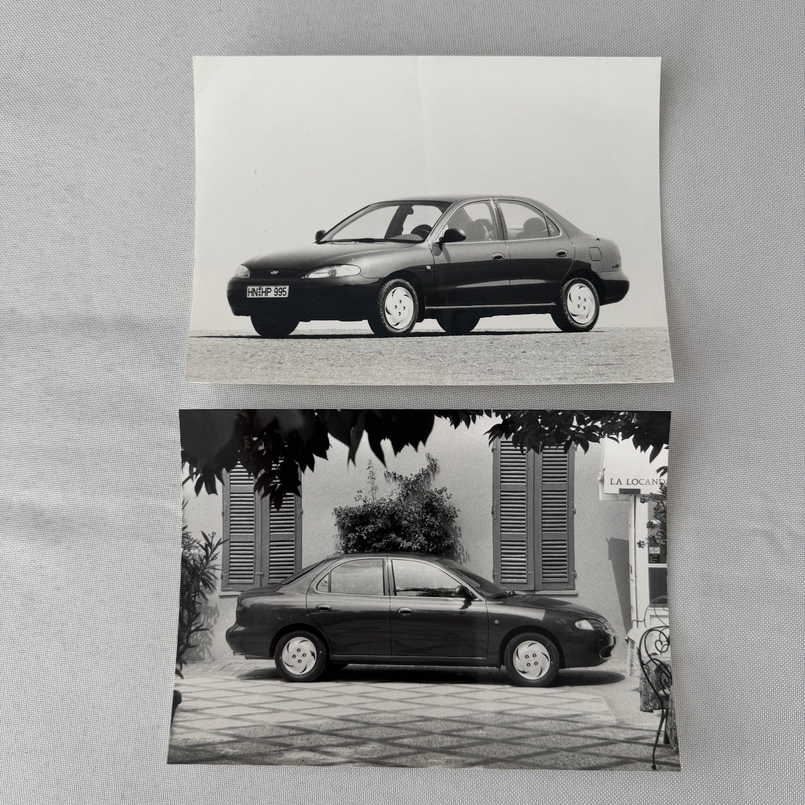 1996 Hyundai Car Press Kit S-Coupe S Coupe Sonata Lantra Accent H100 GERMAN