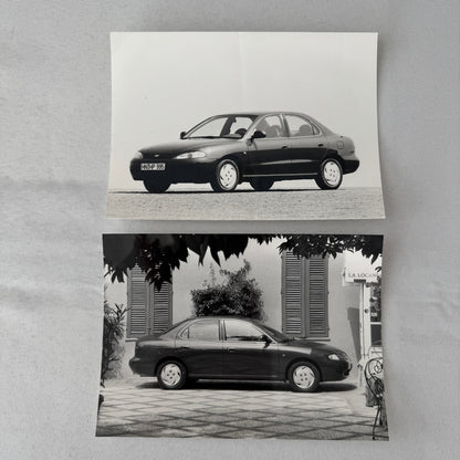 1996 Hyundai Car Press Kit S-Coupe S Coupe Sonata Lantra Accent H100 GERMAN