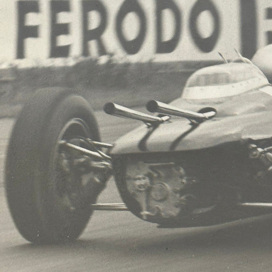 Vintage Racing Photo John Surtees Goodwood 1962 Lola Car Photograph Motorsport