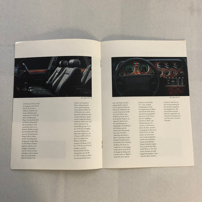 Lancia Thema Car Sales Brochure Catalog German Text