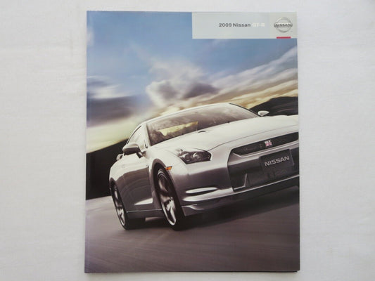 2009 Nissan GT-R Poster Sales Brochure Catalog Advertising Supercar