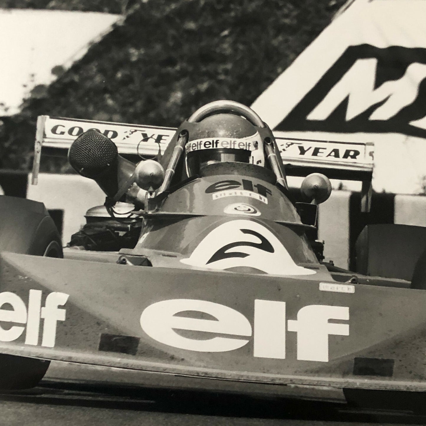 Vintage 1975 Formula 2 F2 Racing Photo Photograph Rouen Michel Leclere BMW 