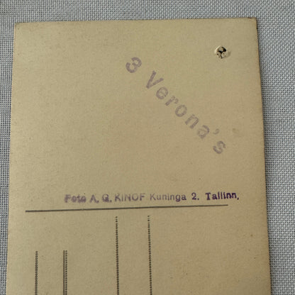 Vintage Circus Rollerskating Roller Skate Act Real Photo Postcard Post Card RPPC