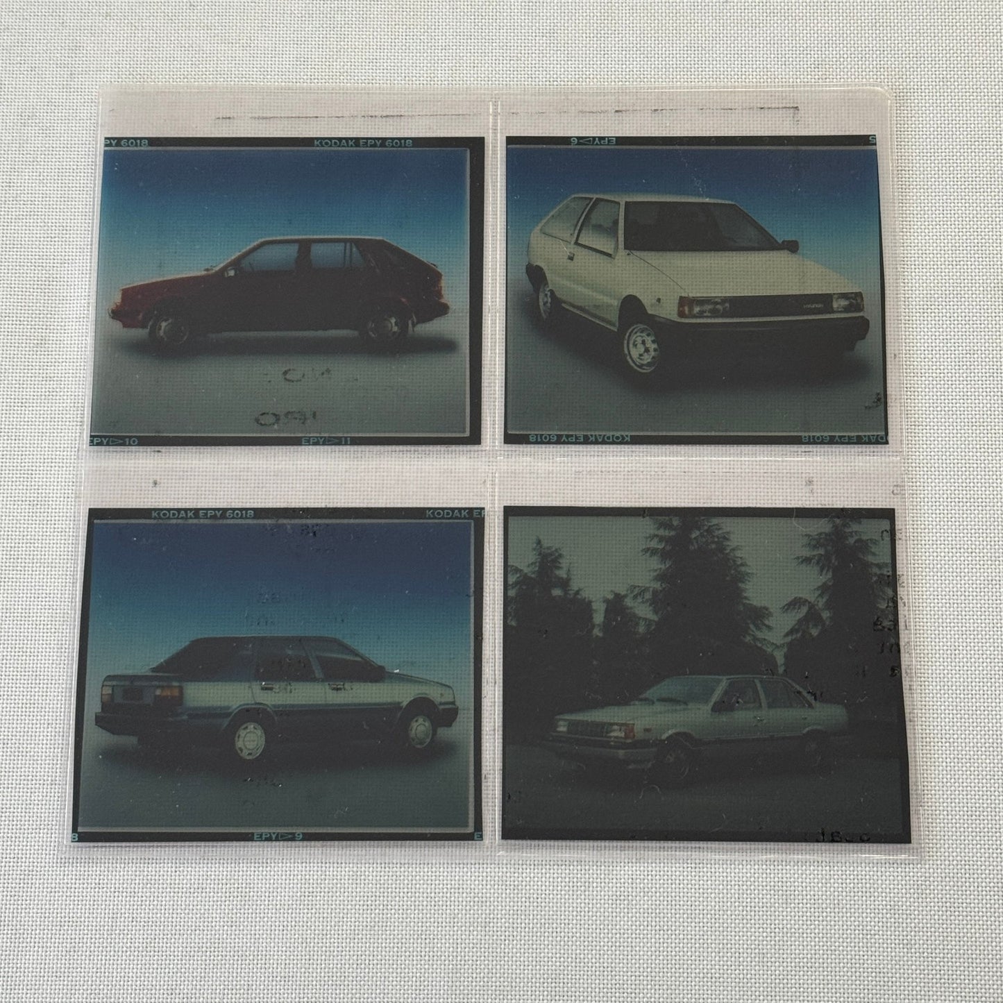 Vintage Hyundai Photo Film Lot Hyundai Pony Stellar Italian Factory