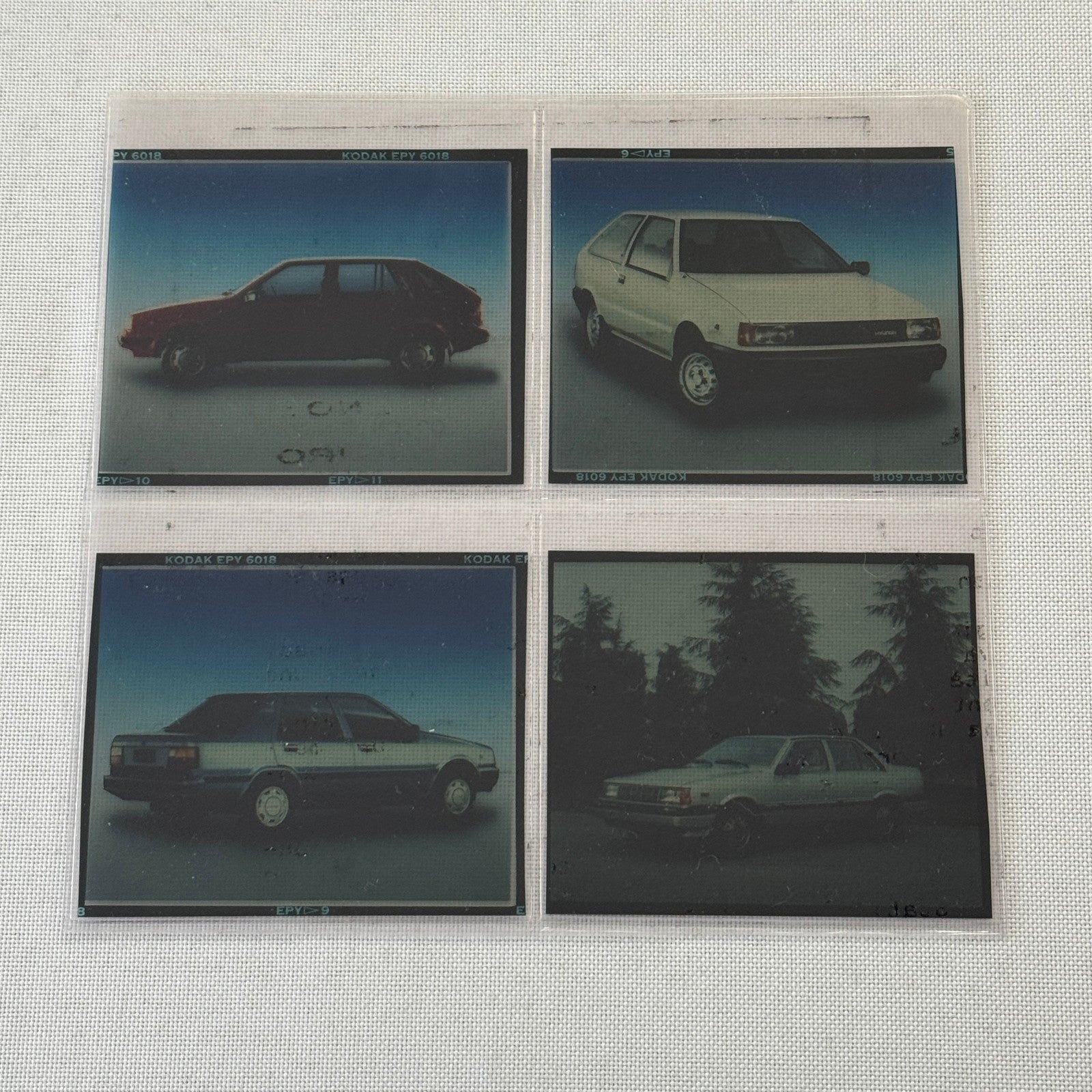 Vintage Hyundai Photo Film Lot Hyundai Pony Stellar Italian Factory
