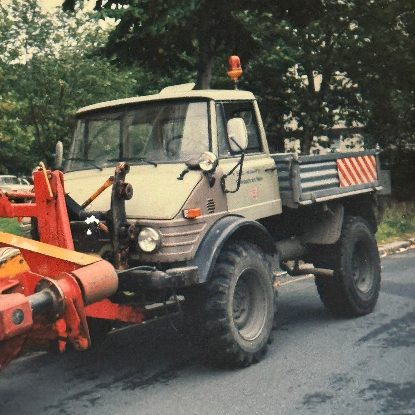 Vintage Mercedes Benz UNIMOG Truck Photo Photograph Print Snapshot