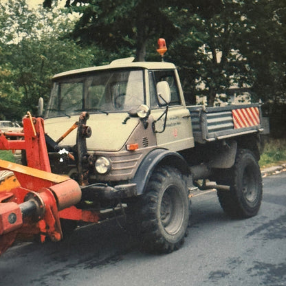 Vintage Mercedes Benz UNIMOG Truck Photo Photograph Print Snapshot