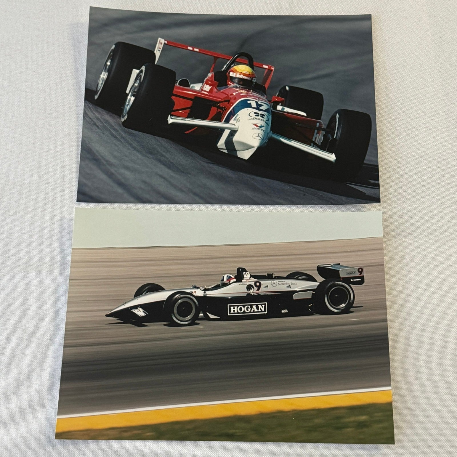 1997 Mercedes CART Racing Press Kit Paul Tracy Greg Moore Al Unser Jr